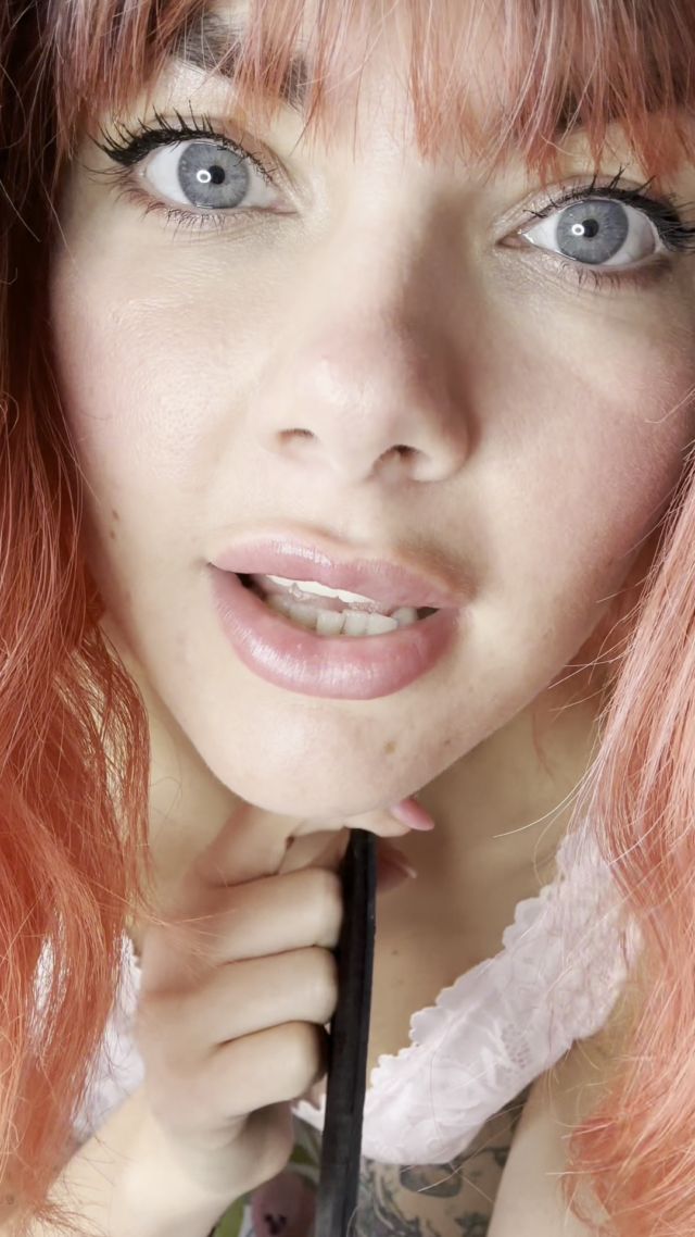 Yourhikerbabe Crazy bitch destroys your balls Ball busting JOI